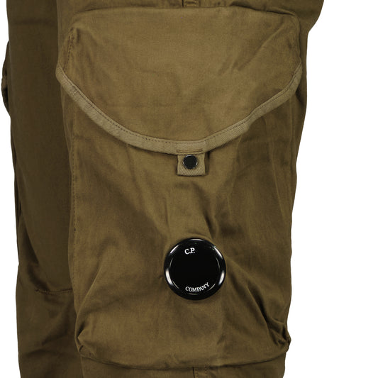 Stretch Satin Lens Cargo Pants - Casual Basement