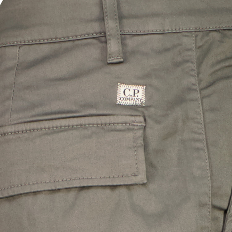Satin Stretch Lens Cargo Pants - Casual Basement