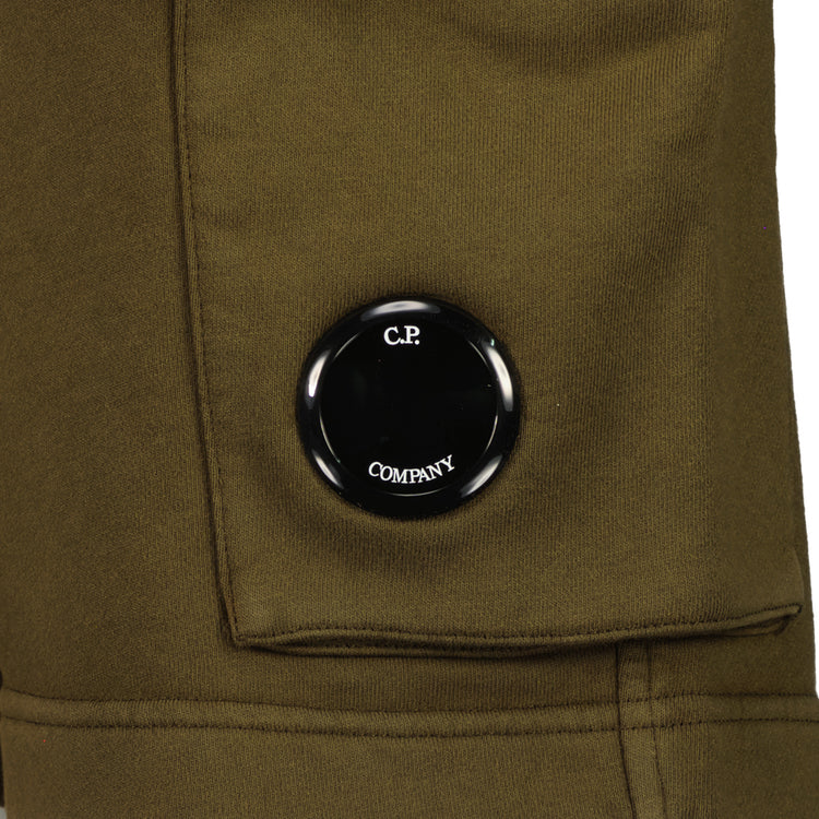 Cotton Diagonal Fleece Lens Bermudas - Casual Basement