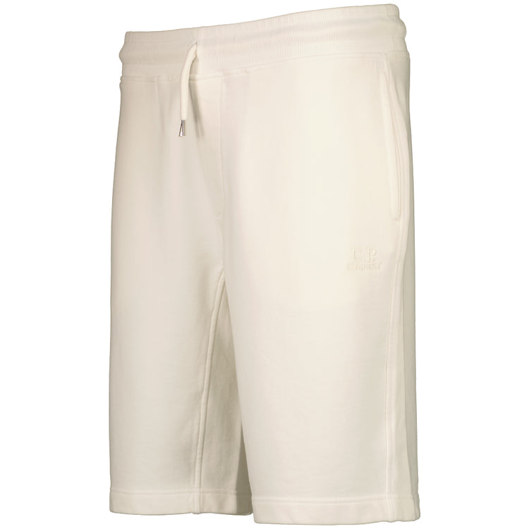 Cotton Diagonal Fleece Logo Bermudas - Casual Basement