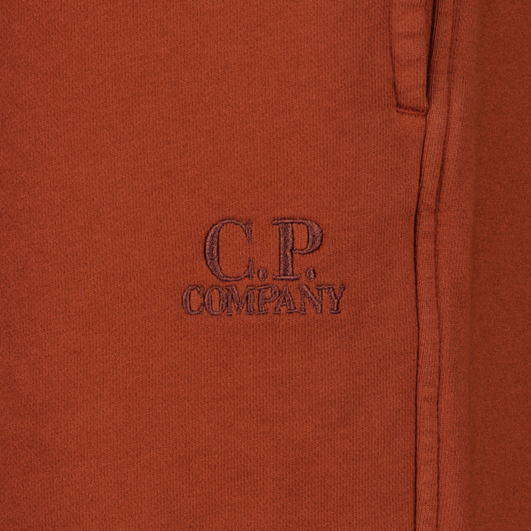 Cotton Diagonal Fleece Resist Dyed Logo Bermudas - Casual Basement