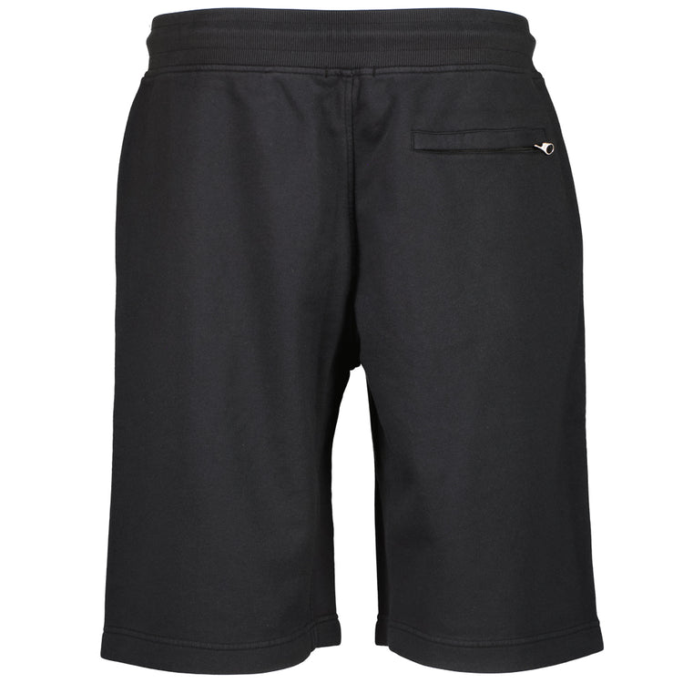 Cotton Diagonal Fleece Logo Bermudas - Casual Basement