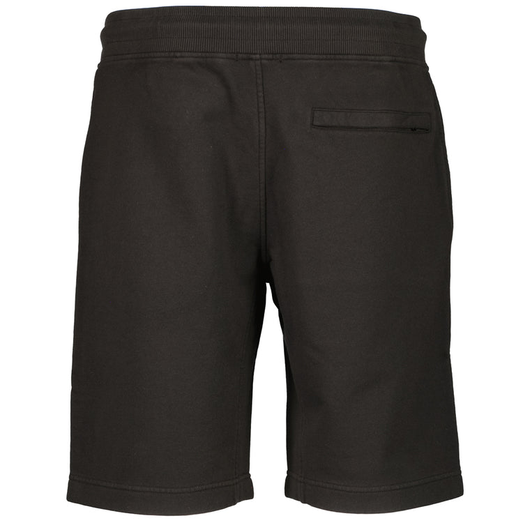 Cotton Diagonal Fleece Logo Bermudas - Casual Basement