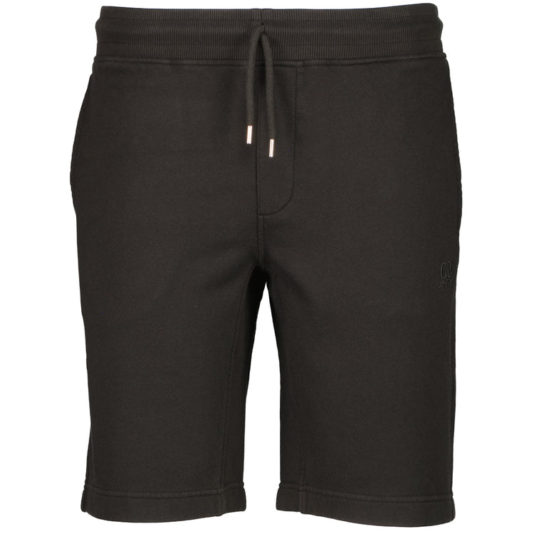 Cotton Diagonal Fleece Logo Bermudas - Casual Basement