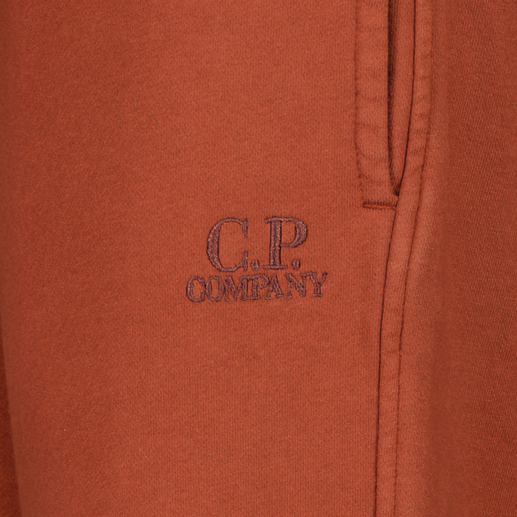 Diagonal Fleece Resist Dyed Logo Sweat Pants - Casual Basement