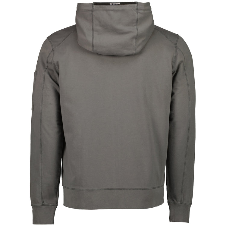 Light Fleece Lens Zip Hoodie - Casual Basement