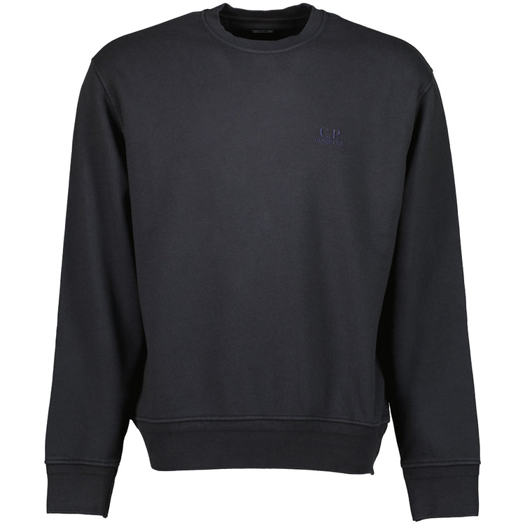 Diagonal Fleece Logo Sweatshirt - Casual Basement