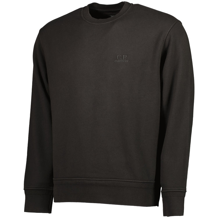 Diagonal Fleece Logo Sweatshirt - Casual Basement