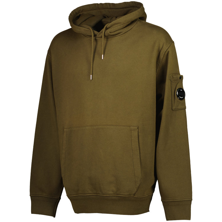 Diagonal Fleece Lens Hoodie - Casual Basement
