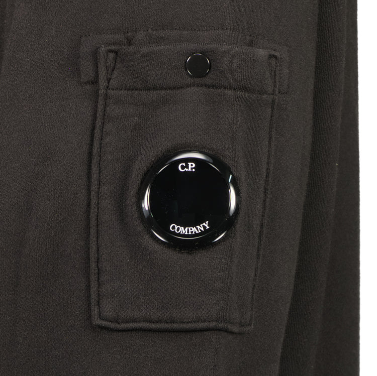 Diagonal Fleece Lens Hoodie - Casual Basement