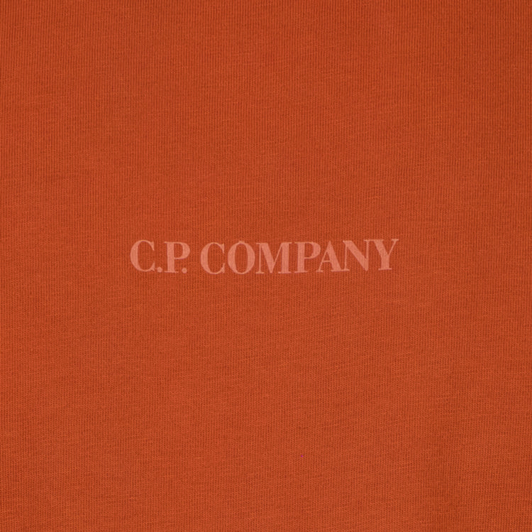 Resist Dyed Logo Print T-Shirt - Casual Basement