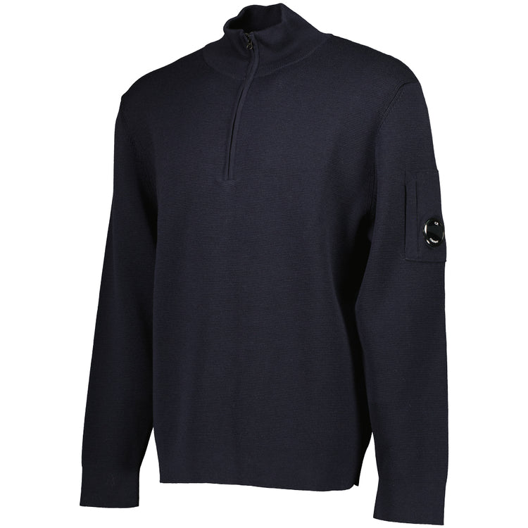Re-Wool Quarter Zip Lens Knit - Casual Basement