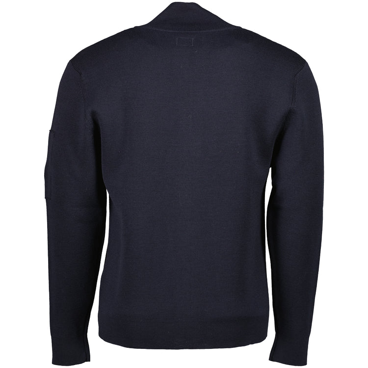 Re-Wool Zip Lens Cardigan - Casual Basement