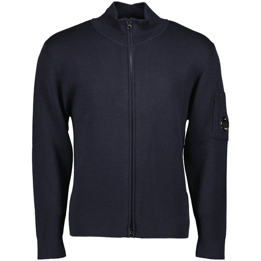 Re-Wool Zip Lens Cardigan - Casual Basement