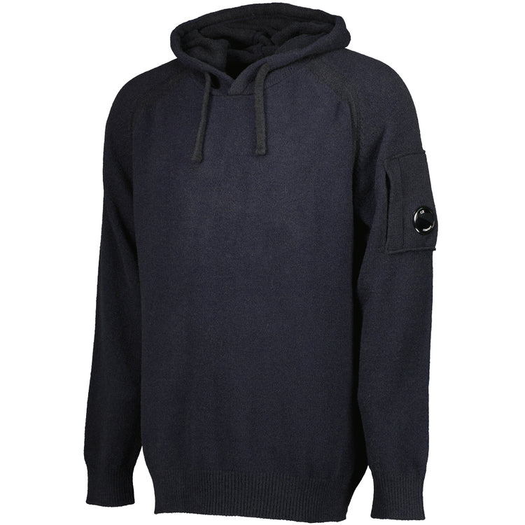 Fleece Knit Lens Hoodie