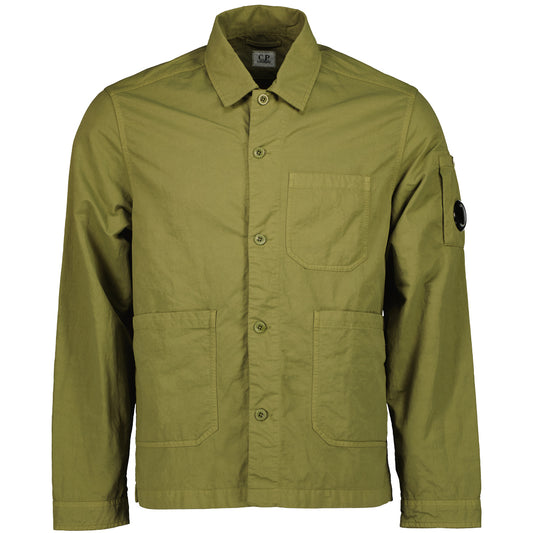 Diagonal Flatt Nylon Lens Overshirt - Casual Basement