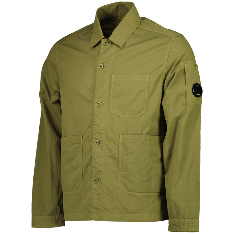 Diagonal Flatt Nylon Lens Overshirt - Casual Basement