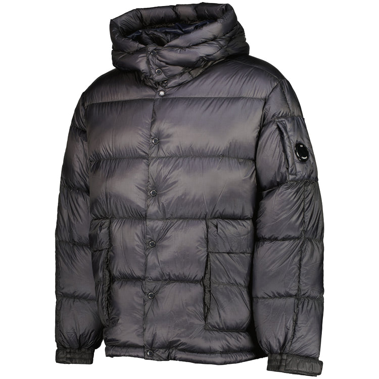 D.D. Shell Hooded Lens Down Jacket - Casual Basement