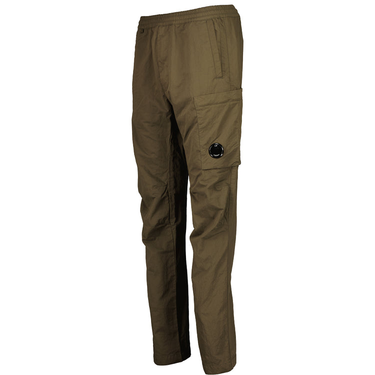 Diagonal Flatt Nylon Lens Cargo Pants - Casual Basement