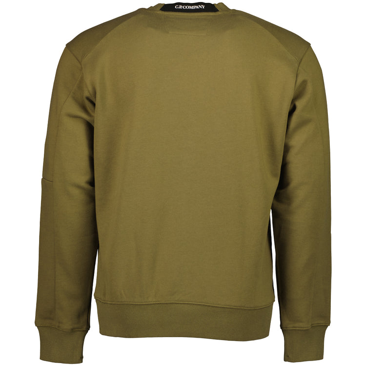 Diagonal Raised Fleece Lens Sweatshirt - Casual Basement