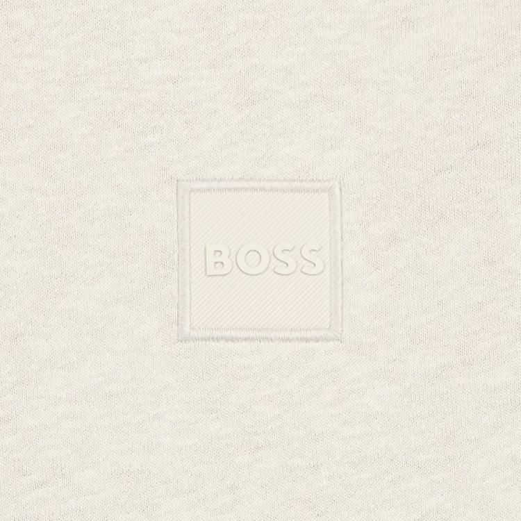 Relaxed Fit Logo Patch T-Shirt - Casual Basement