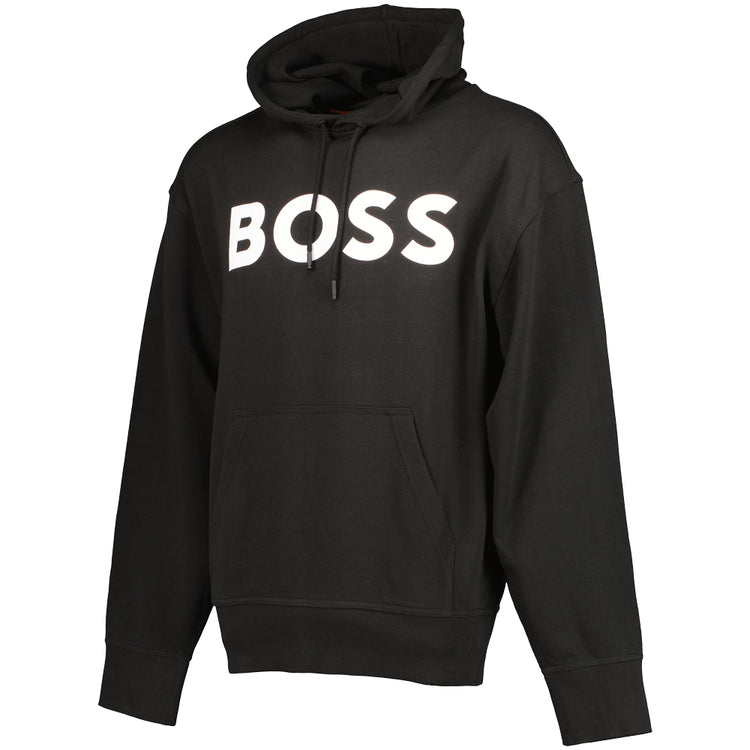 French Terry Logo Print Hoodie - Casual Basement