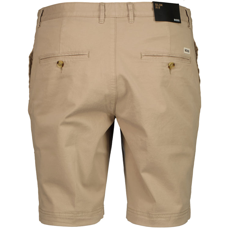 Slim Fit Stretch Gabardine Shorts - Casual Basement