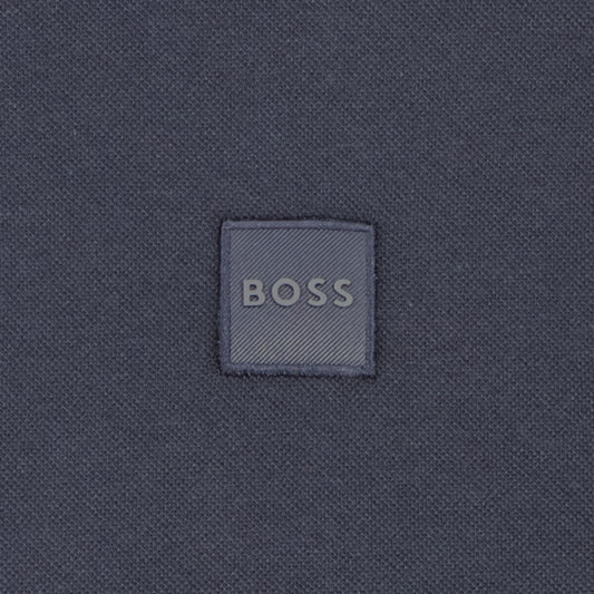 Passerby Long Sleeve Logo Patch Polo - Casual Basement