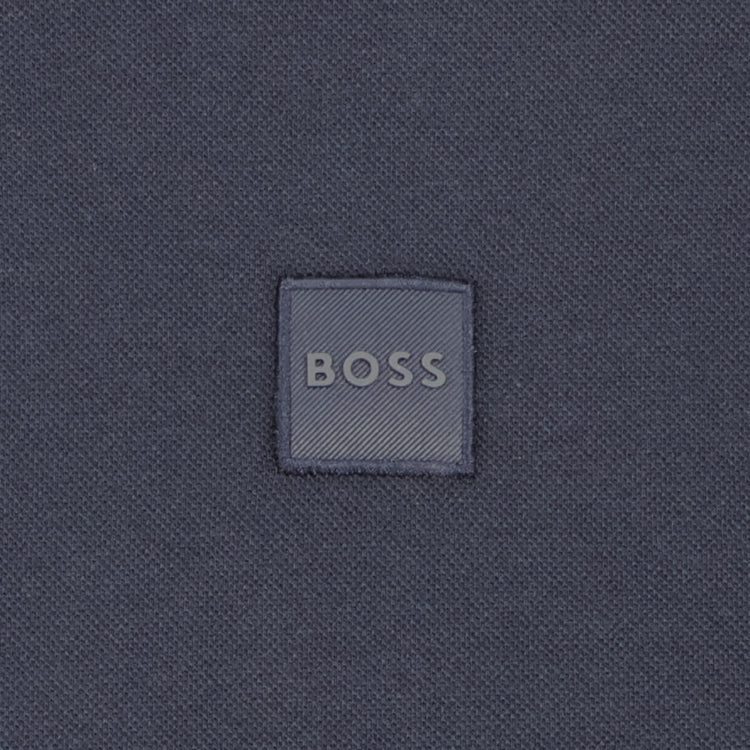 Passerby Long Sleeve Logo Patch Polo - Casual Basement