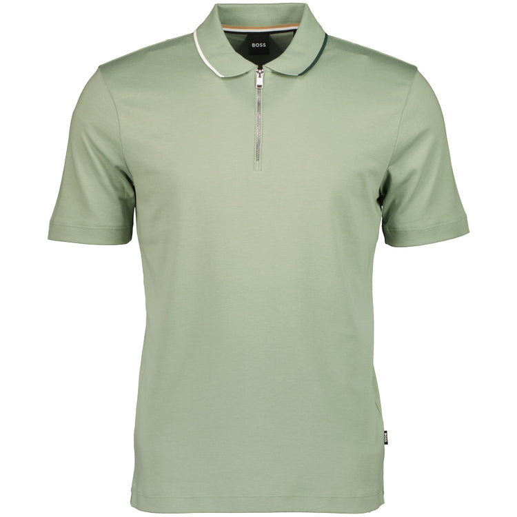C-Paras 30 Zip-Neck Polo Shirt - Casual Basement