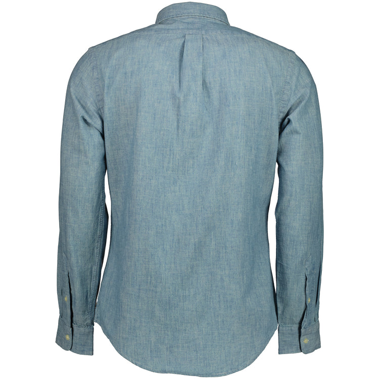 Slim Fit Chambray Shirt