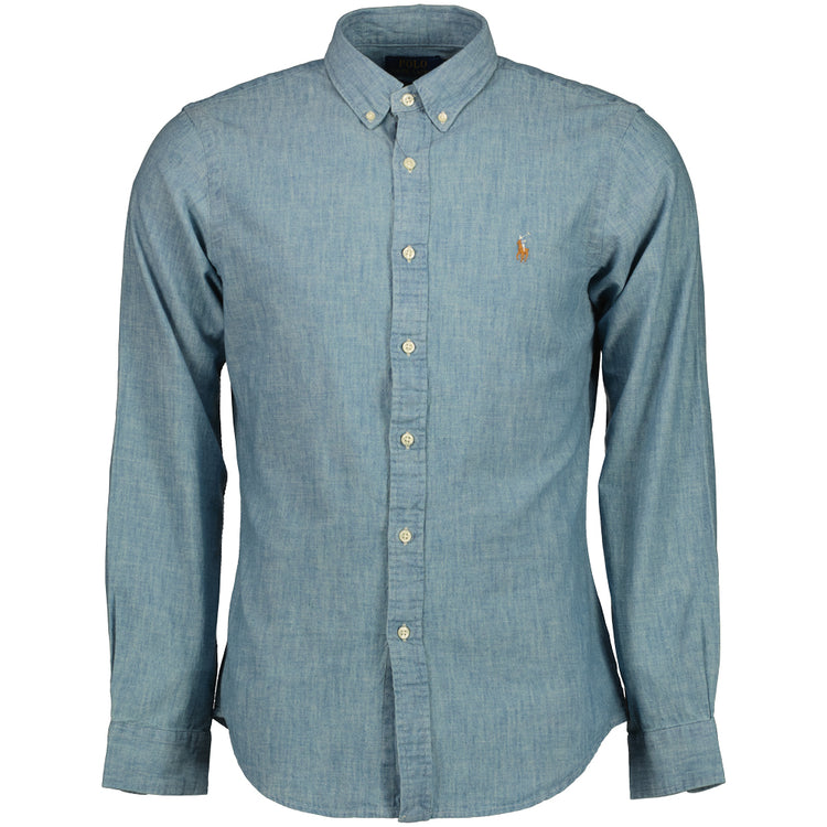 Slim Fit Chambray Shirt