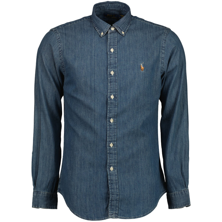 Slim Fit Denim Shirt