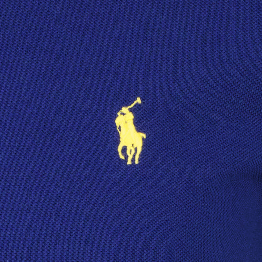 Mesh Cotton Logo Polo Shirt - Casual Basement