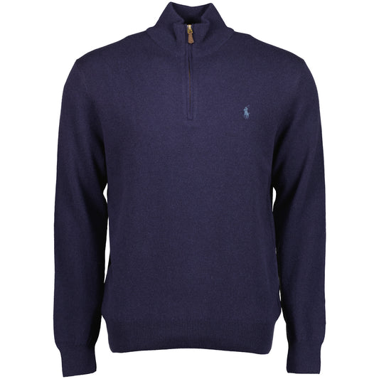 Merino Wool Quarter Zip Jumper - Casual Basement