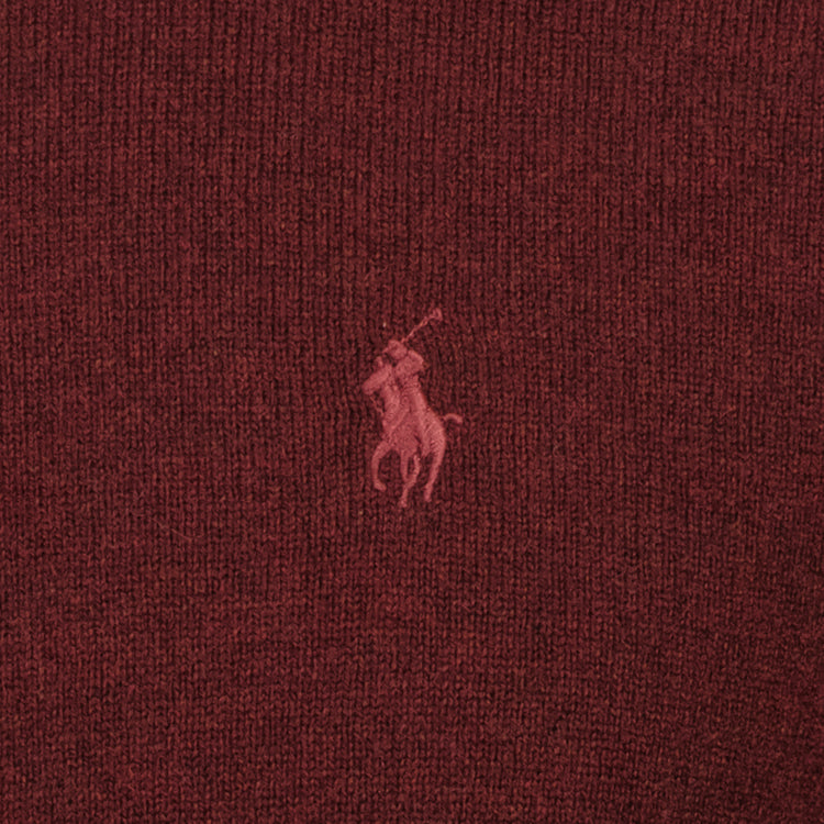 Merino Wool Quarter Zip Jumper