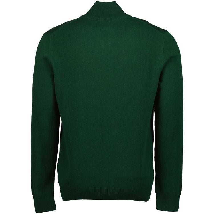 Merino Wool Quarter Zip Jumper