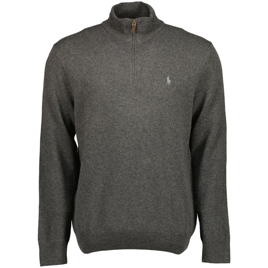 Merino Wool Quarter Zip Jumper - Casual Basement