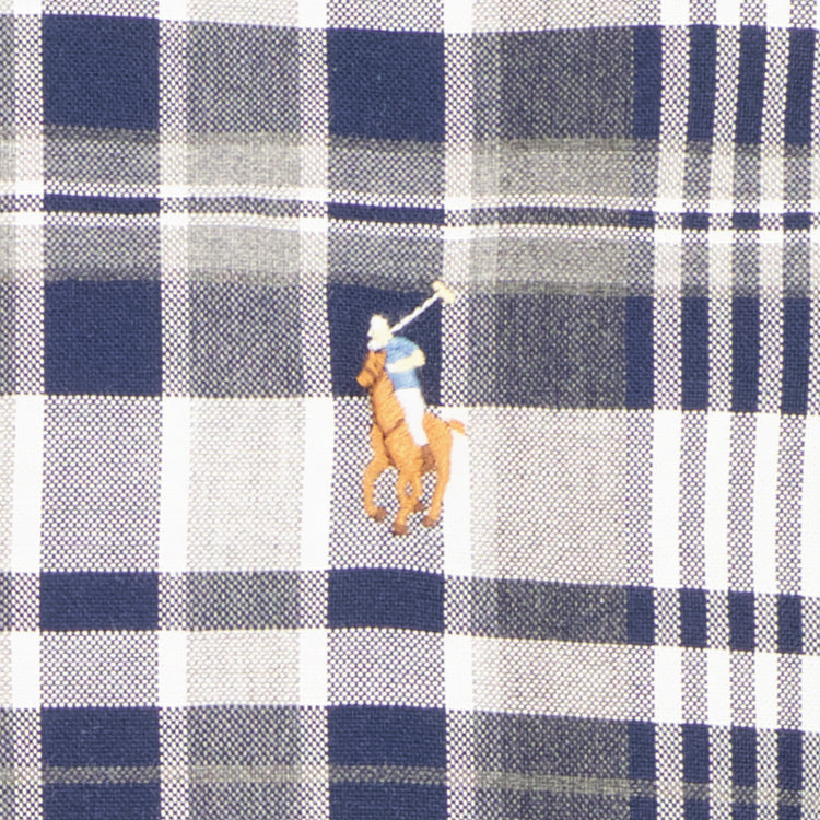 Custom Fit Check Oxford Shirt - Casual Basement