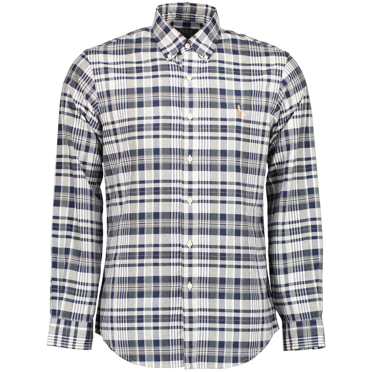 Custom Fit Check Oxford Shirt - Casual Basement