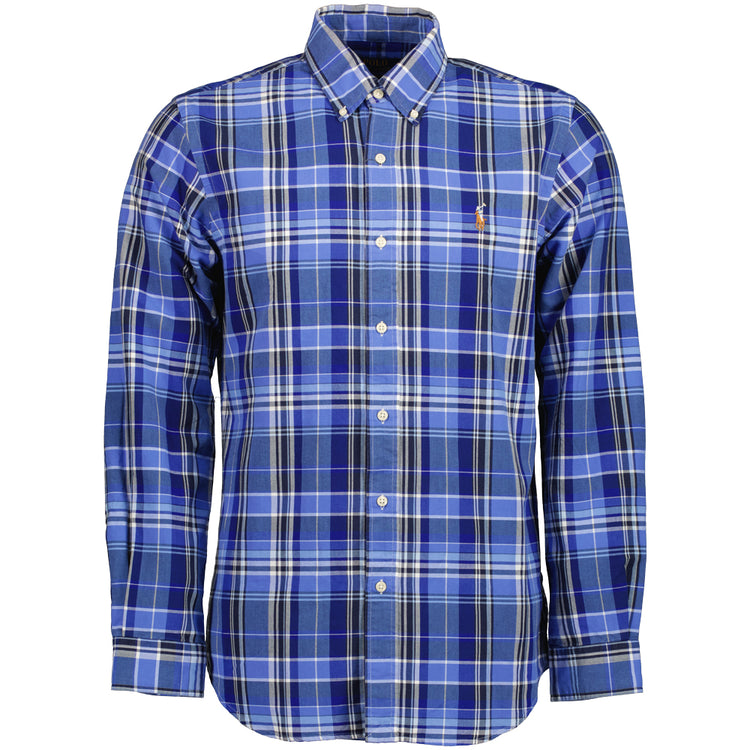 Custom Fit Check Oxford Shirt - Casual Basement