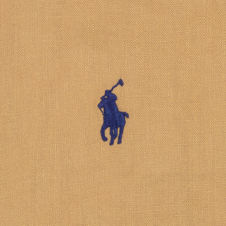 Classic Fit Short Sleeve Linen Shirt - Casual Basement