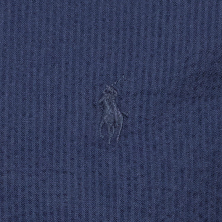 Custom Fit Short Sleeve Seersucker Shirt - Casual Basement