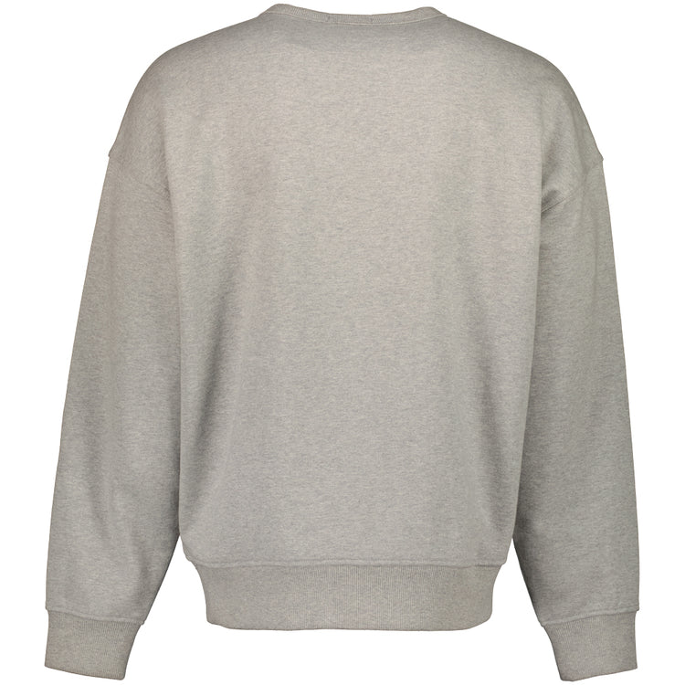 Logo Print Fleece Sweatshirt - Casual Basement