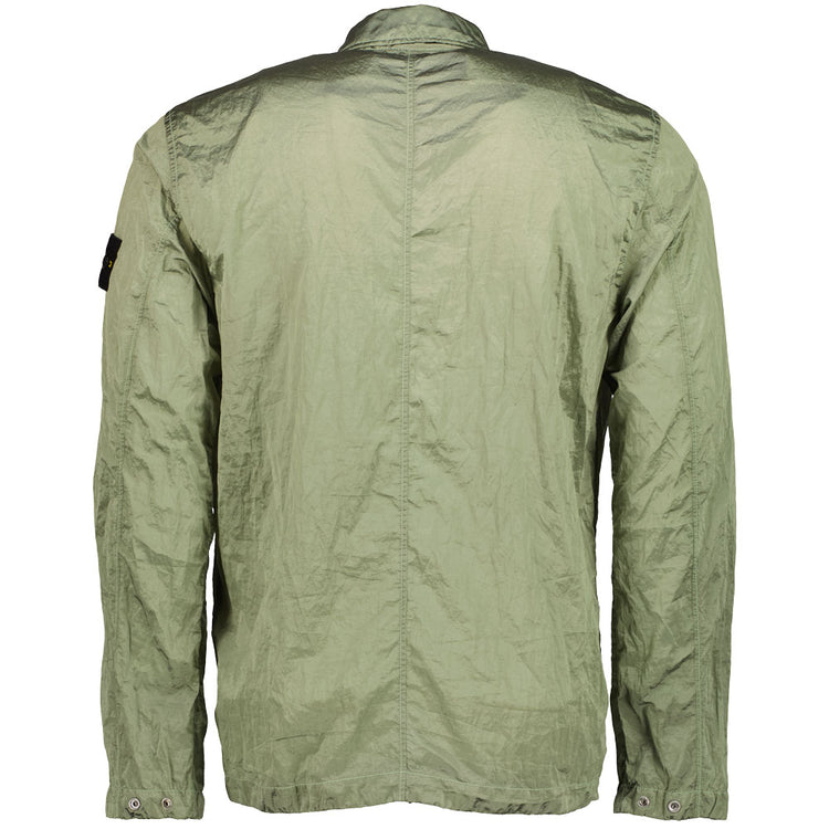 Nylon Metal Overshirt Jacket - Casual Basement