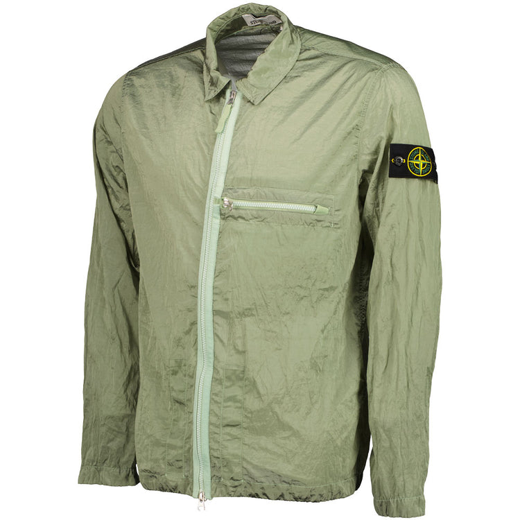 Nylon Metal Overshirt Jacket - Casual Basement