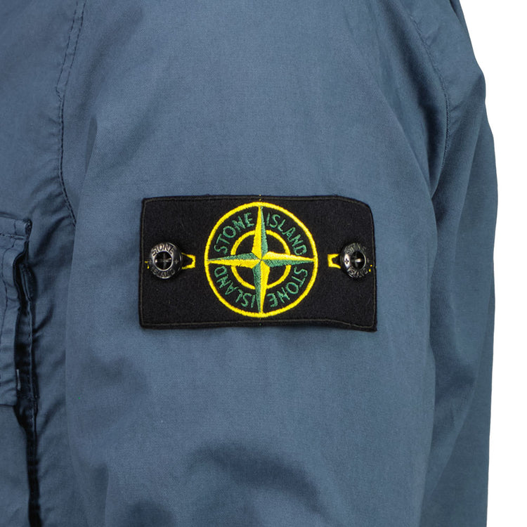 Supima Cotton Twill Stretch Overshirt - Casual Basement