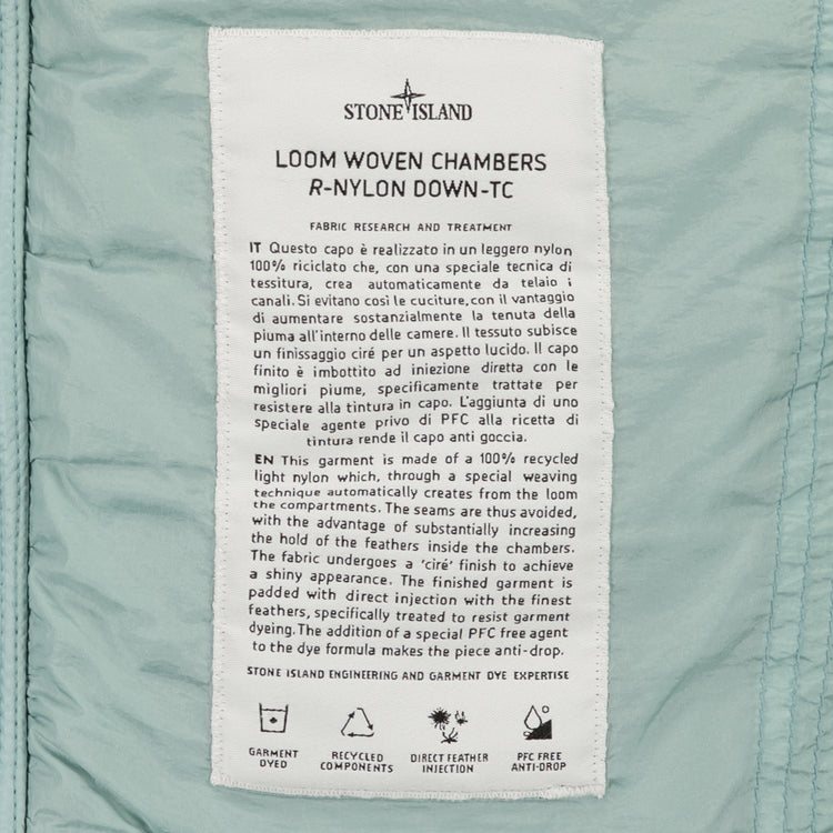 Loom Woven Nylon Down-TC Gilet - Casual Basement
