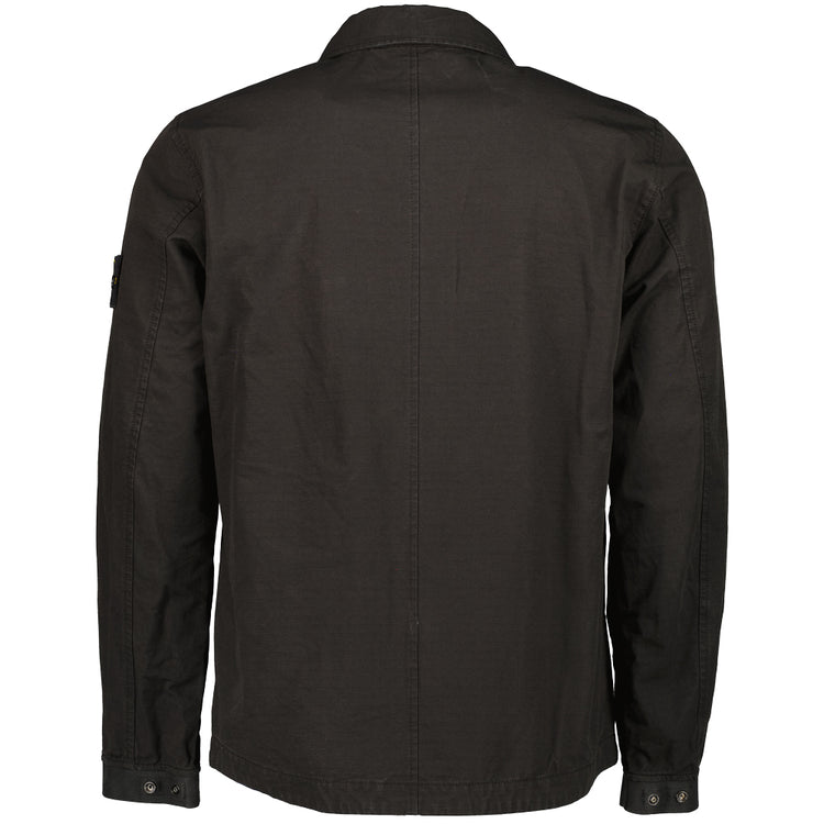 Ripstop Cotton Zipped Overshirt - Casual Basement