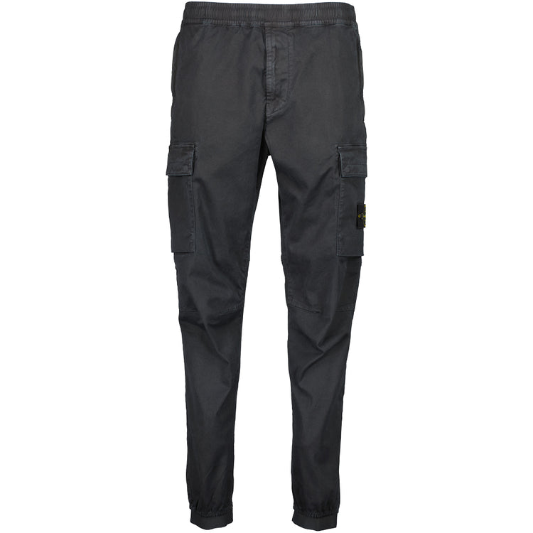 Stretch Cotton Cargo Pants - Casual Basement